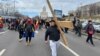 Протест на поддржувачите на прорускиот претседателски кандидат во Романија