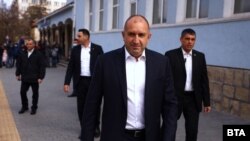Бугарскиот претседател Румен Радев