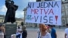 Protest protiv nasilja nad ženama u Novom Sadu 21. avgust 2023. ilustrativna fotografija 