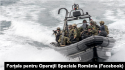 Forțele pentru Operații Speciale ale Marinei în timpul unui exercițiu.