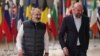 Beglium - Armenian Prime Minister Nikol Pashinian meets European Council President Charles Michel ahead of talks with Azerbaijani President Ilham Aliyev, Brussels, May 13, 2023.