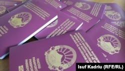 Pasaportat me emrin e ri, Maqedonia e Veriut. 