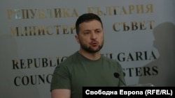 Volodimir Zelenski tokom posjete Bugarskoj 6. jula 2023.