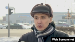 Активист и житель Астаны Тимур Данебаев