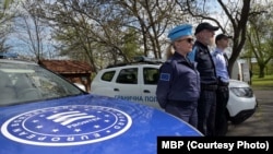 Фотографија од почетокот на заедничката операција на ФРОНТЕКС во Северна Македонија, 20 април 2023 година