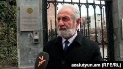Armenia - Gagik Baghunts, the acting Karabakh parliament speaker, talks to RFE/RL, February 20, 2024.