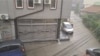 Storm in Tetovo, North Macedonia