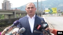 Директорот на Центарот за управување со кризи (ЦУК) Стојанче Ангелов.