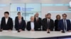 Пресконференция на ПП-ДБ на 19 март 2024 г. От ляво на дясно: Кирил Петков, Николай Денков, Атанас Атанасов, Христо Иванов, Асен Василев