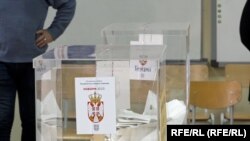 Biračko mesto u Beogradu na izborima 17. decembra 2023. godine