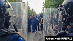 Protestat e serbëve në veri më 2023. Fotografi ilustruese. 