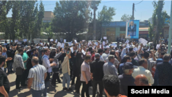 تجمع اعتراضی پرستاران ۳۱ مرداد در تبریز