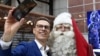 Alexander Stubb volt finn miniszterelnök (b) az Európai Néppárt kongresszusa előtt Helsinkiben 2018. november 7-én