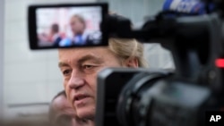 În Olanda, Geert Wilders conduce principala formațiune anti-imigrație a țării.