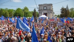 Miting proeuropean la Chișinău, 21 mai 2023