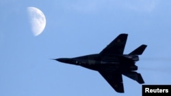 Një avion i Polonisë i tipit MiG-29. Fotografi nga arkivi.
