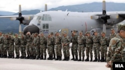 Архива - Испраќање на војници на АРМ на воена вежба во ЕУ. 
