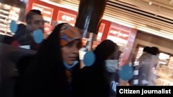  مریم قالیباف در کنار مادرش، زهرا مشیر، در سفر ترکیه 