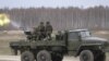 Беларускія вайскоўцы на манэўрах. Травень 2022 г.