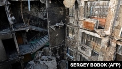 Наслідки російських обстрілів в Харкові, 10 квітня 2022 року. Ілюстративне фото 