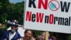 Protest la New York