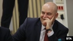 Иван Гешев по време на първата си пресконференция във ВСС като окончателно избран за нов главен прокурор