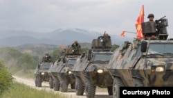 Архивска фотографија - воена вежба „Одлучен удар“ на која учествуваат АРМ и НАТО-партнерите. 