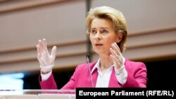 Претседателката на ЕК, Урсула фон дер Лајен
