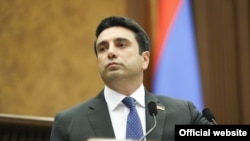 Председатель Национального собрания Армении Ален Симонян (архив)