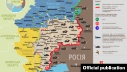Ситуація в зоні бойових дій на Донбасі, 24 вересня 2019 року. Інфографіка Міністерства оборони України