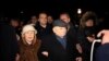 Jarosław Kaczyński, a PiS elnöke a január 9-i varsói utcai tüntetésen
