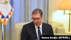 Претседателот на Србија Александар Вучиќ