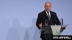 Претседателот на Република Бугарија Румен Радев
