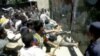 Arrests after the escape by the four suspected terrorists led to protests outside Bagram on 26 July
