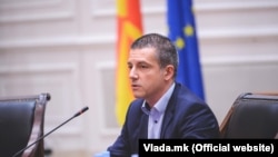 Министерот за информатичко општество и администрација Дамјан Манчевски.