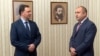 Даниел Митов и Румен Радев. Снимката е архивна