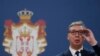 Presidenti i Serbisë, Aleksandar Vuçiq, tha se iniciativat për autonominë më të gjerë të Vojvodinës janë rifilluar “duke tentuar të abuzojnë me të rinjtë në vend”, edhe pse kërkesa të tilla nuk janë theksuar në protestat e studentëve. Foto 25 tetor 2024.