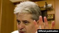 Али Ахмети, претседател на ДУИ