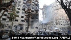 Последици од руски напад врз Киев, 17 јуни 2025