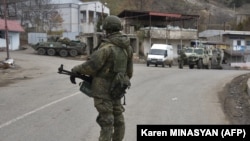 У Нагірному Карабасі з листопада минулого року були дислоковані російські військові в ролі миротворців