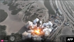 Лансирањето на ракетата „SpaceX Starship“ од Старбејс, Тексас, 27 мај 2025 година