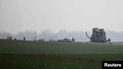 Mesto pada helikoptera, 14.03.2015.