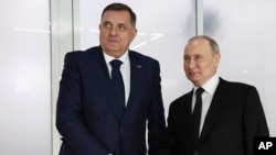 Милорад Додик и Владимир Путин