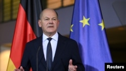 Германският канцлер Олаф Шолц