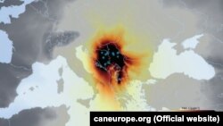 График од извештајот „Хронично загадување со јаглен.