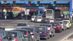 Kolone automobila na granici BiH i Hrvatske