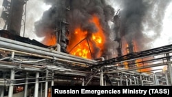 У центрі Москви спалахнула масштабна пожежа, палає готель, ілюстративне фото