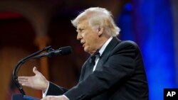 Прэзыдэнт ЗША Дональд Трамп