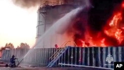 У командуванні зазначили, що, за попередньою інформацією, на території вкладу виникла пожежа, проте додали, що «результати бойової роботи уточнюються» (фото ілюстративне)