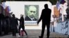 Портрет Володимира Путіна в Музеї світової скульптури, анексована Євпаторія, жовтень 2015 року